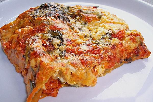 Lasagna with Feta and Spinach