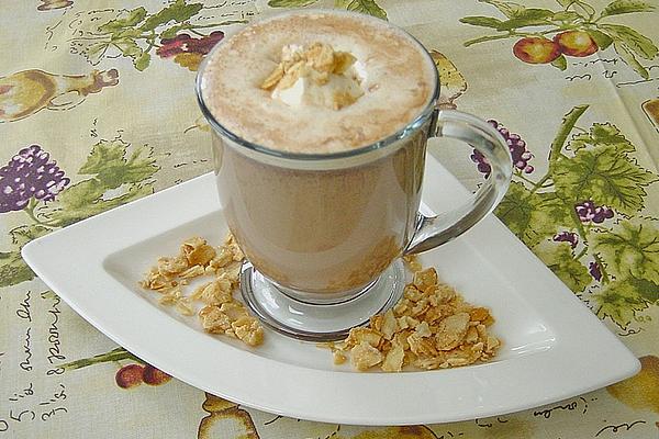 Latte Macchiato with Brittle