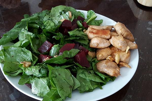 Leaf Spinach Salad