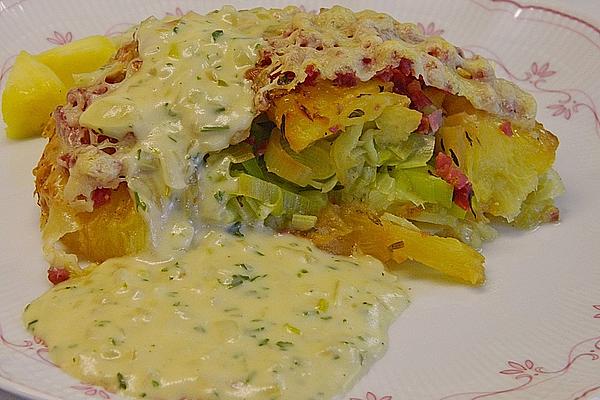 Leek – Pineapple – Casserole