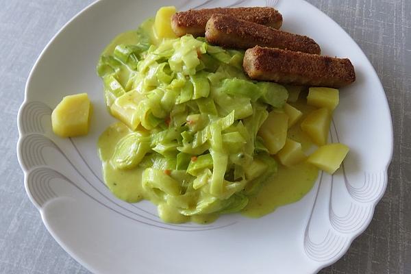 Leek Vegetables with Curry