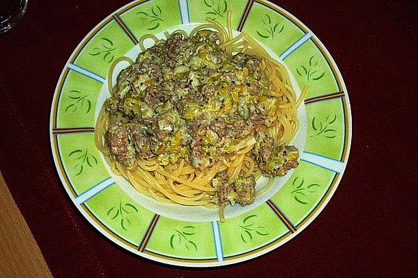Leek Vegetables with Minced Meat