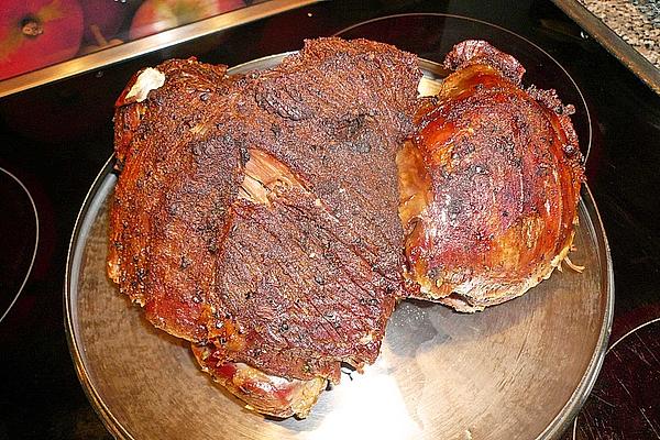 Leg Of Lamb in Roasting Tube