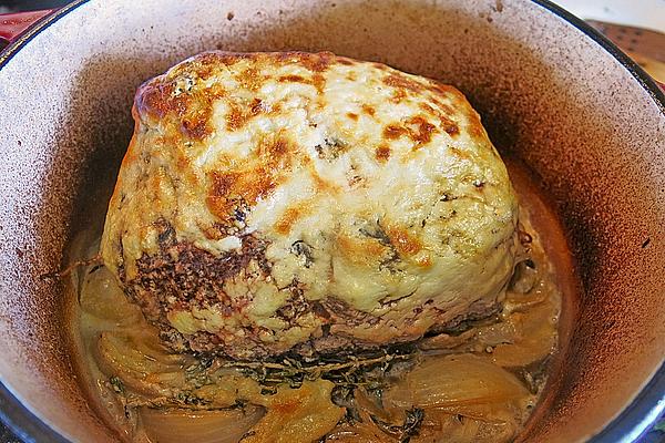 Leg Of Lamb with Roquefort