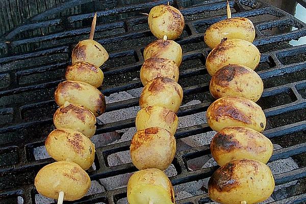 Lemon – Potato Skewers