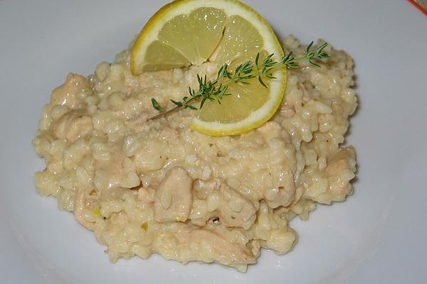 Lemon Risotto with Chicken