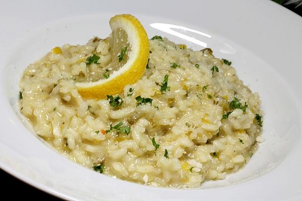Lemon Risotto, with Touch Of Italy