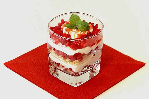 Lemon Tiramisu with Raspberries