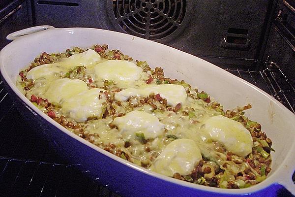 Lentil and Leek Casserole