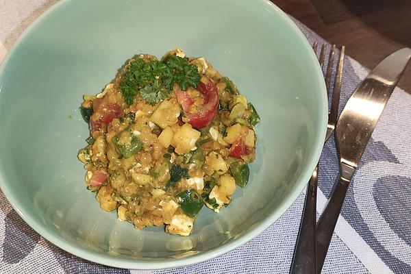 Lentil Salad with Curry