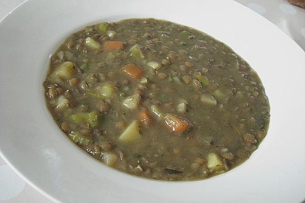 Lentil Soup À La Mama