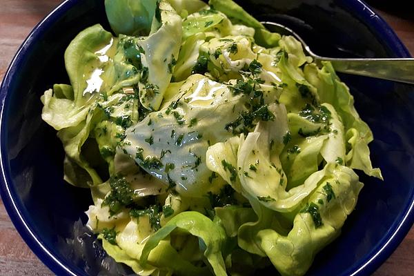 Lettuce with Herb Vinaigrette