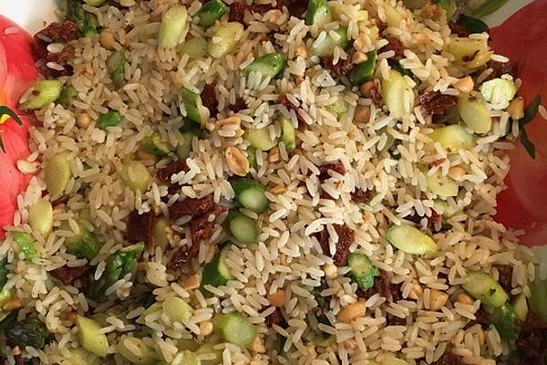 Light Mediterranean Rice Salad