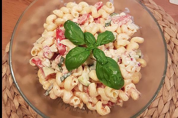 Light Pasta Salad with Yogurt