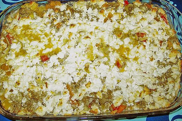 Lilla`s Mince Casserole with Sheep Cheese