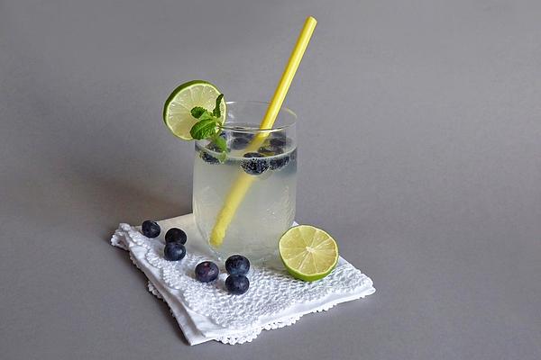 Lime and Peppermint Lemonade