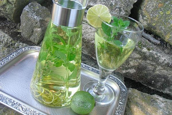 Lime, Mint and Thyme Water
