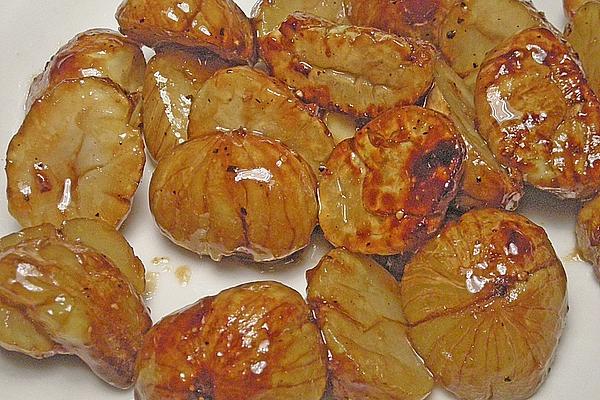 Lisa`s Roast Chestnuts in Pear Cabbage