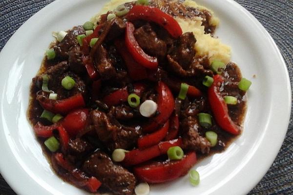 Liver with Paprika Sauce