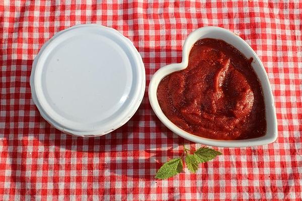 Long-life Ketchup Without Sugar