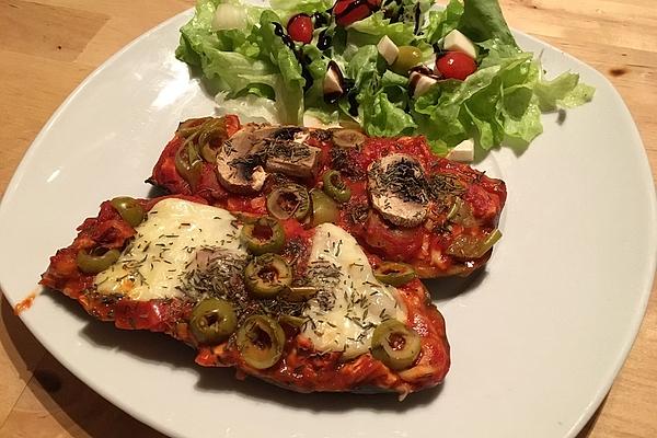 Low Carb Pizza Eggplant