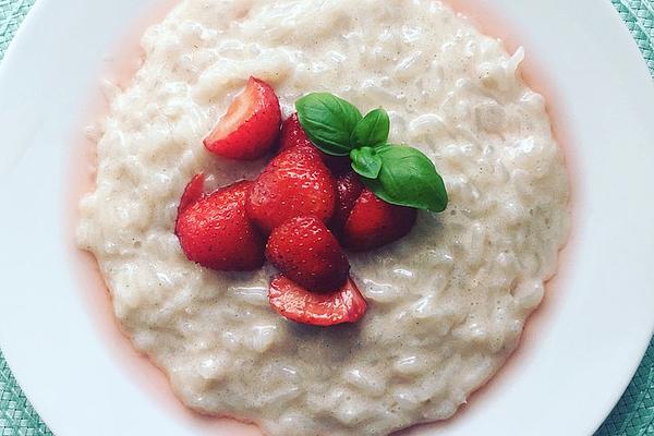 Low Carb Rice Pudding in 10 Min.