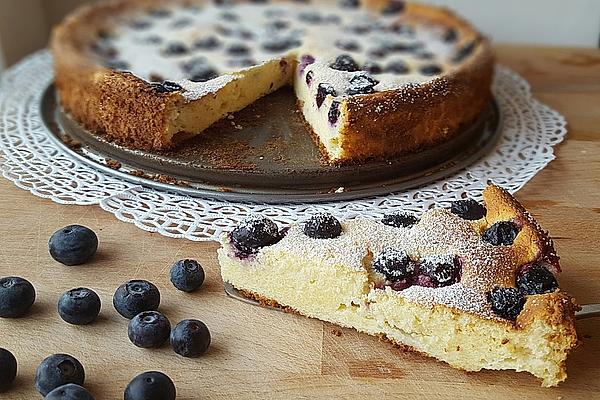 Low-fat Blueberry Cheesecake