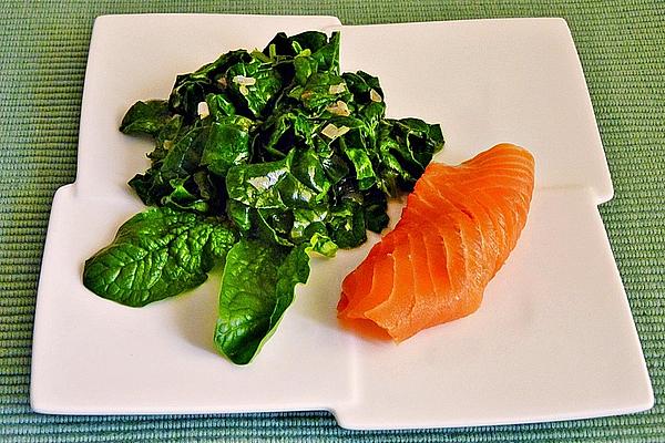 Lukewarm Spinach Salad