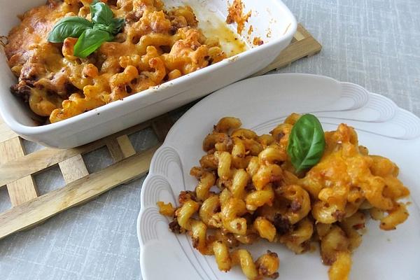 Macaroni Casserole with Minced Meat, Easy Way