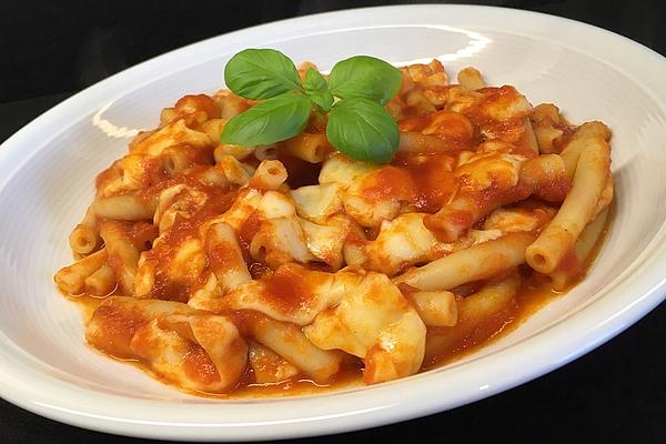 Macaroni Casserole with Tomato Sauce