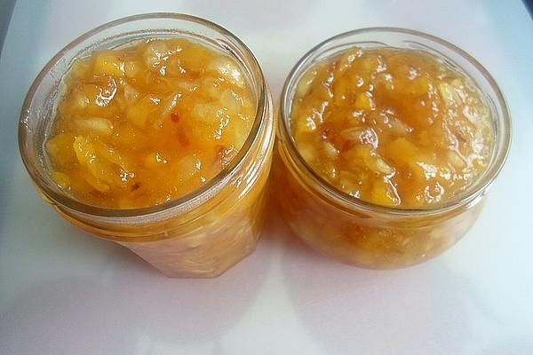 Mango-apple-date-ginger Jam for Single Household