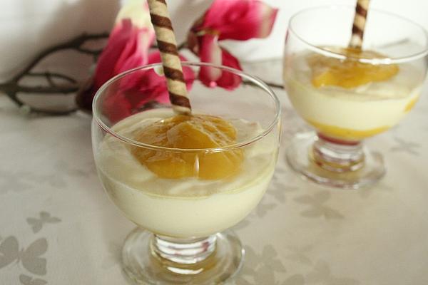 Mango Vanilla Quark Dessert À La Dani