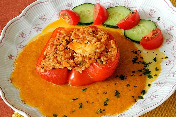 Manus Stuffed Peppers with Fish Fillet