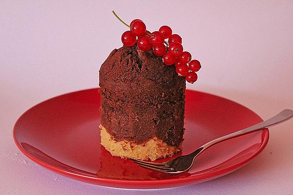 Marble Cake in Glass