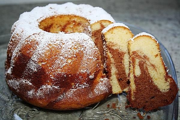 Marble Jelly Cake for Two