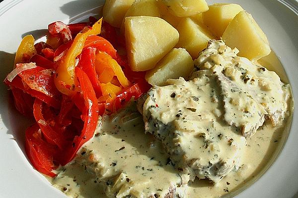 Marinated Boiled Beef with Herb Mustard Sauce