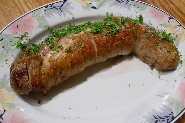 Marinated Pork Tenderloin from Oven