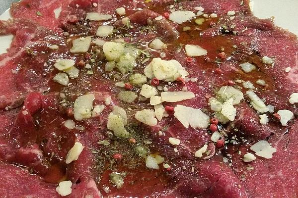 Marinated Raw Beef Fillet