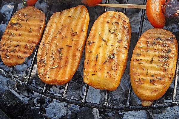 Marinated Riffle Steak from Potato for Grill