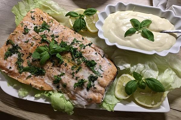 Marinated Salmon from Oven