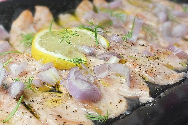Marinated Salmon with Difference