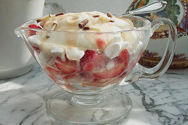 Marinated Strawberry Dessert