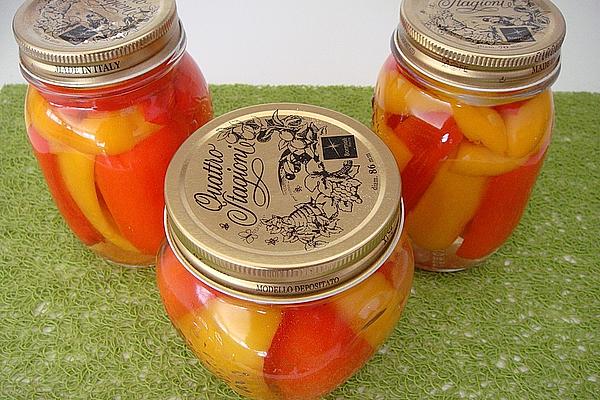 Marinated Sweet and Sour Peppers