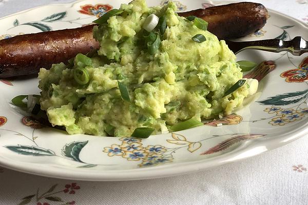 Mashed Peas and Mashed Potatoes