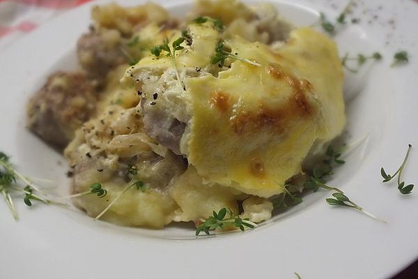 Mashed Potatoes – Sauerkraut – Casserole