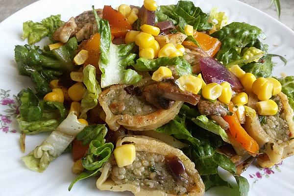 Maultaschen Romaine Salad