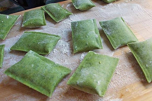 Maultaschen with Spinach Filling