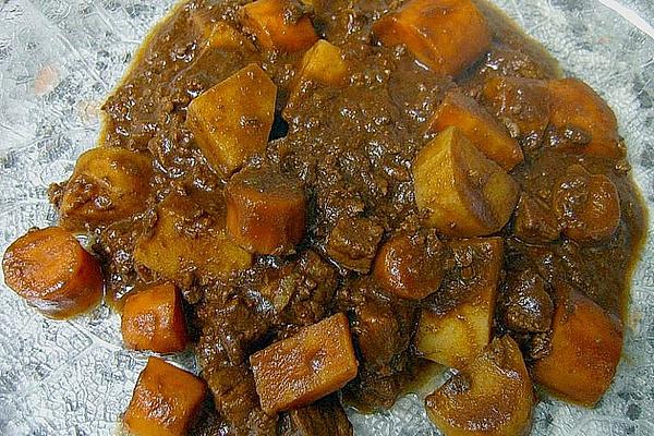 Meat – Potato Pot with Cocoa
