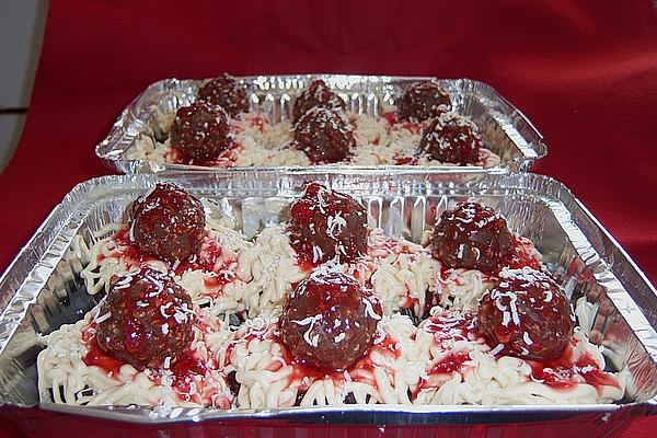Meatball Spaghetti Cupcakes