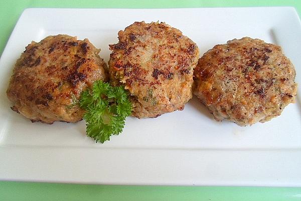 Meatballs Made from Minced Meat and Vegetables